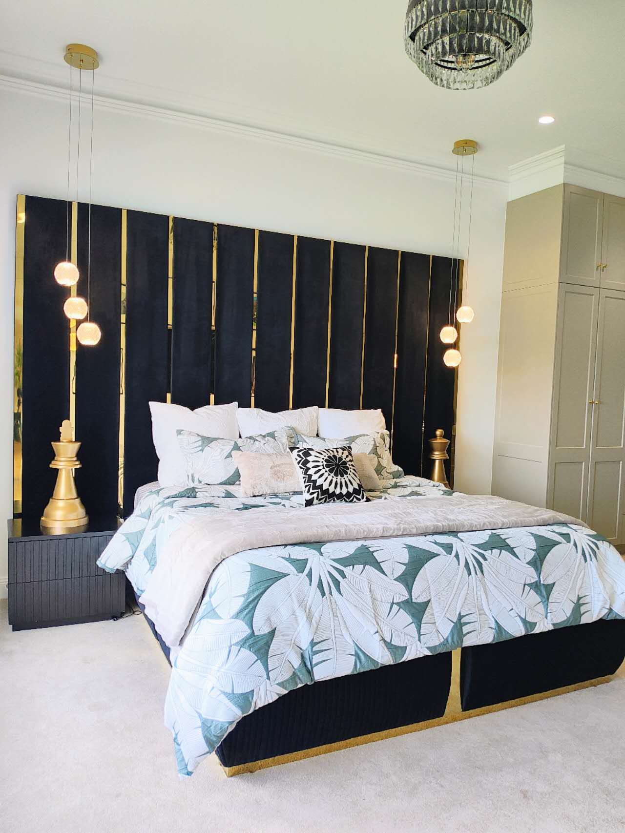 Wattle Park Master Bedroom Decorated by Linlin Interiors Adelaide Interior Design